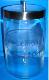 Grafco Labeled Glass Sundry Jar With Cover APPLICATORS 3454A A