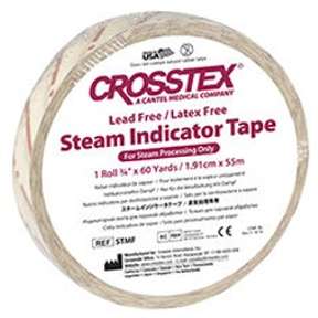 Crosstex Steam Processing Autoclave Tape Lead Latex Free 3/4"x60Yd STMF
