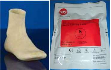 STS Foot Orthotics Casting Ankle Sock Small 900-S