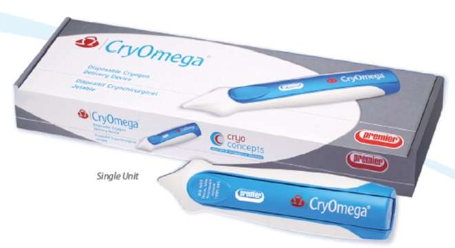 Premier CryOmega Multi-Use Disposable Cryosurgical Cryogen Delivery Device -1 9034000