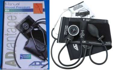 ADC ADVANTAGE 6005 Manual Blood Pressure Monitor Kit