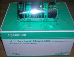BSN Specialist Plaster Bandages (X-Fast Setting) 5-inx5yd -12 7369