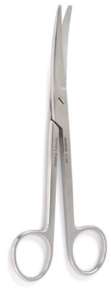 Derron Mayo Dissecting Scissors 5-1/2-in Curved 12-502