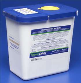 Covidien SharpSafety Pharmaceutical Waste Container 2GL White 8820