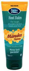 Dermatonics Heel Balm With Manuka Honey 25% Urea 70mL 5060189411368