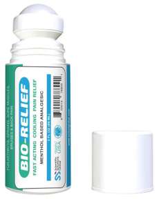 Bio-Relief Original Cold Therapy Pain Relieving Gel Roll-On 10% Menthol -3oz- BT003 850014788001