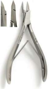 Derron Nail Splitter 5-in Delicate Straight Jaws Double Spring SS 42-136