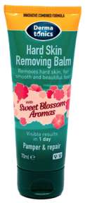 Dermatonics Hard Skin Removing Foot Balm Sweet Blossom Aromas 10% Urea 70mL 5060189411382