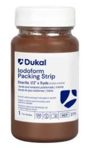 Dukal Wound Packing Strip Sterile Iodoform 1/2-in x 5Yd -ONE 271