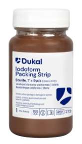 Dukal Wound Packing Strip Sterile Iodoform 1-in x 5Yd -ONE 272