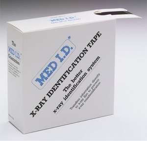 MED ID X-Ray Label Tape 2-in (3/4-in Writeable) Roll -50 Ft D75-50