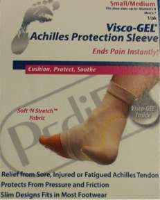 PediFix Visco-Gel Mgel Achilles Heel Protection Sleeve S/M 1400