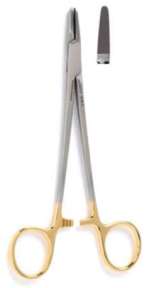 Derron MAYO-HEGAR Needle Holder 6-in CG Serrated Jaws 18-62C