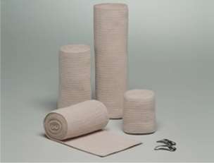 Econo-Wrap LF Reinforced Elastic Bandage With Metal Clips 4-in x 4.5yds -10 33400000