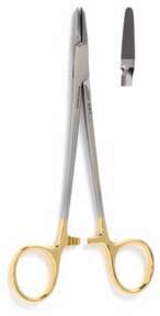 Derron MAYO-HEGAR Needle Holder 7-in Tungsten Carbide Serrated Jaws 18-64C