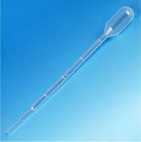 Globe Scientific Transfer Pipette 3mL Graduated Sterile -400-