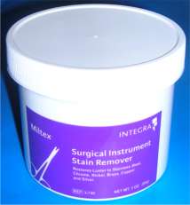Miltex 3-740 Surgical Instrument Powder Stain Remover Stainless Steel Powder -3 Oz 3-740