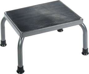 Drive Medical Deluxe Foot Stool Silver Vein 300Lb 13030-1SV