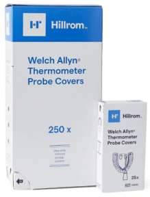 Welch Allyn Digital Thermometer Disposable Probe Covers 250 05031-750