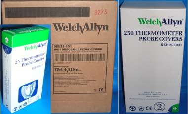 Welch Allyn Digital Thermometer Probe Covers -1000/BX