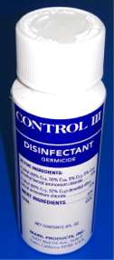 Control III® Disinfectant Germicide Concentrate -2oz- C3/DIS2/24