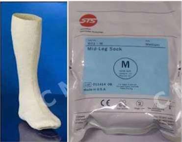 STS Foot Orthotics Casting Mid-Leg Sock Medium 901-M