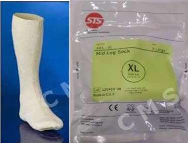 STS Foot Orthotics Casting Mid-Leg Sock X-Large 901-XL