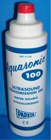 Aquasonic 100 Ultrasound Transmission Gel 250mL Bottle