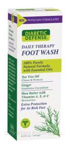 Pedifix Diabetic Defense Daily Therapy Foot Wash Bath 5.1oz P3076