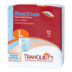 BRIEF, INCONT SMARTCORE LG (12/PK 8PK/CS)