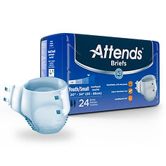 BRIEF, INCONTINENCE ATTENDS S M (24/BG 4BG/CS)