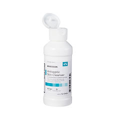 CLEANSER, SCRUB 4% CHG 4OZ (48/CS)