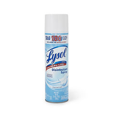 DISINFECTANT, LYSOL SPRAY CRISP LINEN SCENT 19OZ (12CS)