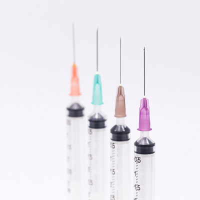 DISPOSABLE SYRINGE 3ML WITH 21G x 1.5" NEEDLE LUER LOCK (100/BX)