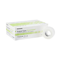 TAPE, SIL ADHSV TRANSP PLAS LF 1"X5.5YDS (12RL/BX 10BX/CS)
