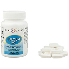 VITAMIN CALCIUM CARBONATE, CAP 600MG (60/BT 12BT/CS)